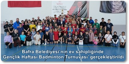Bafra’da Badminton Turnuvası 127 Sporcunun Katılımı İle Yapıldı